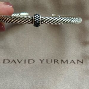 David Yurman blue sapphire bracelet